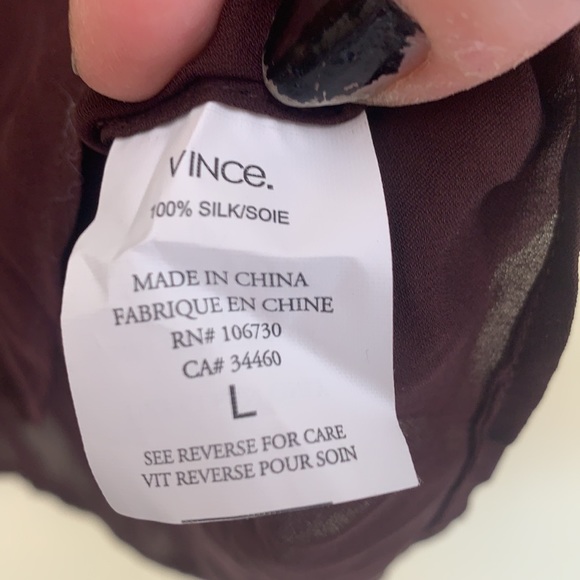 Vince Silk Top - Picture 4 of 4